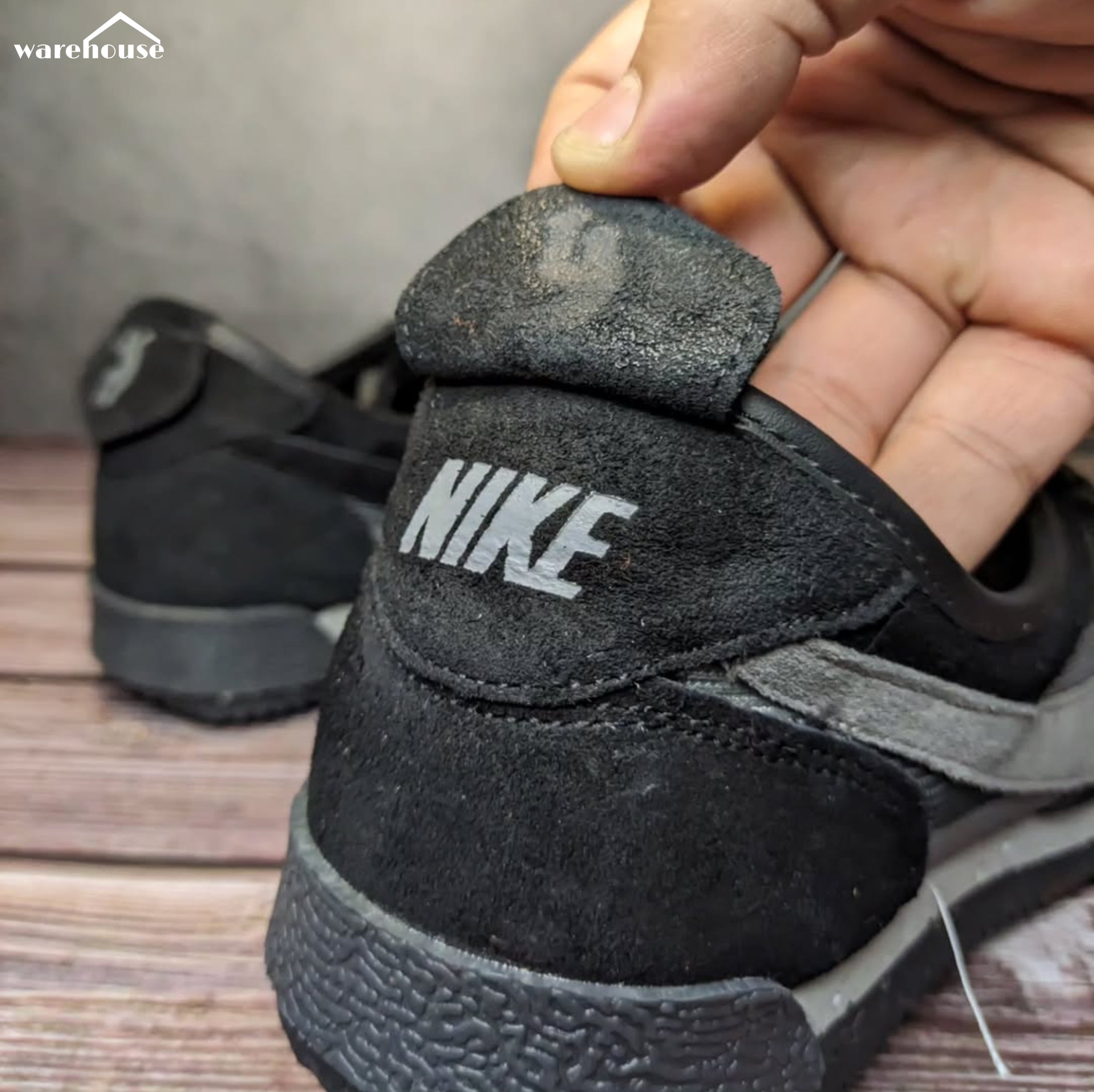 Nike Cortez x Union LA "Black Grey" - US9.5 قياس 43