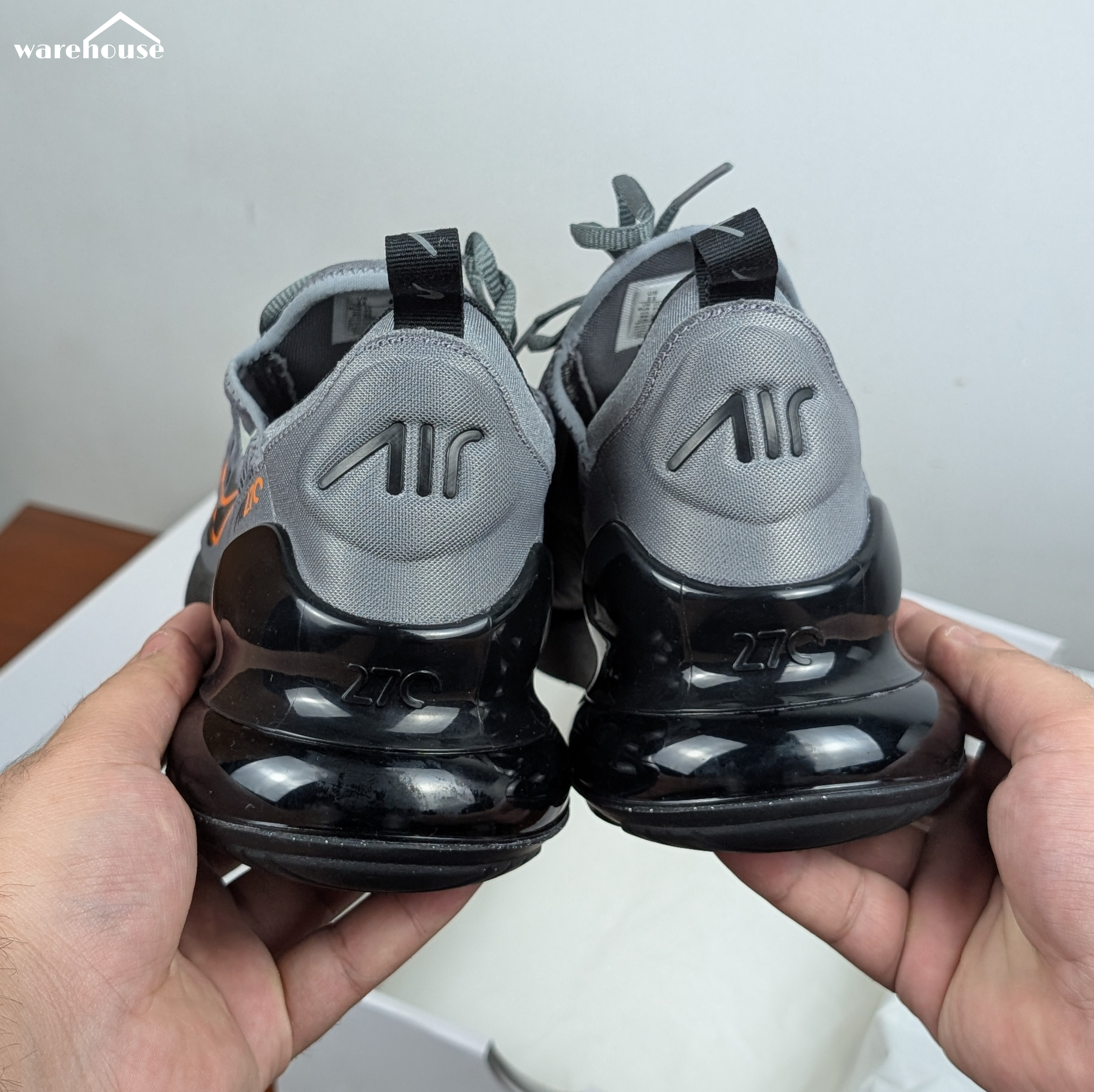 Nike Air Max 270 Multi Swoosh Grey - 11US قياس 45