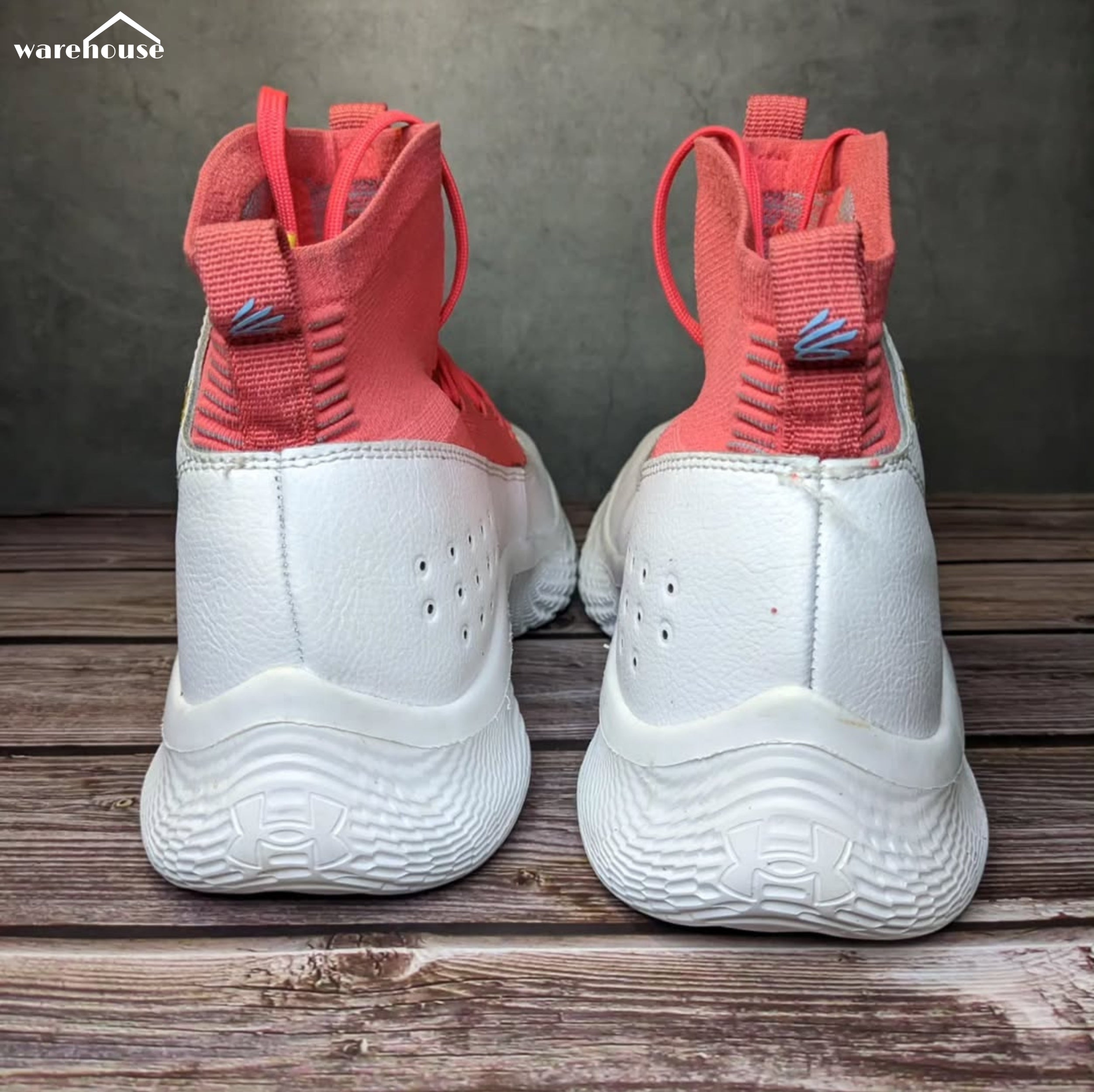 Under Armour Curry 4 "White Red" - US9.5 قياس 43