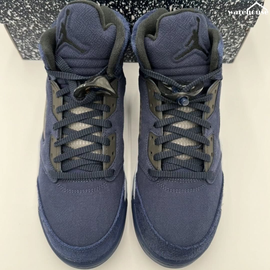 Air Jordan 5 Retro Georgetown Midnight Navy  - 8US قياس 41