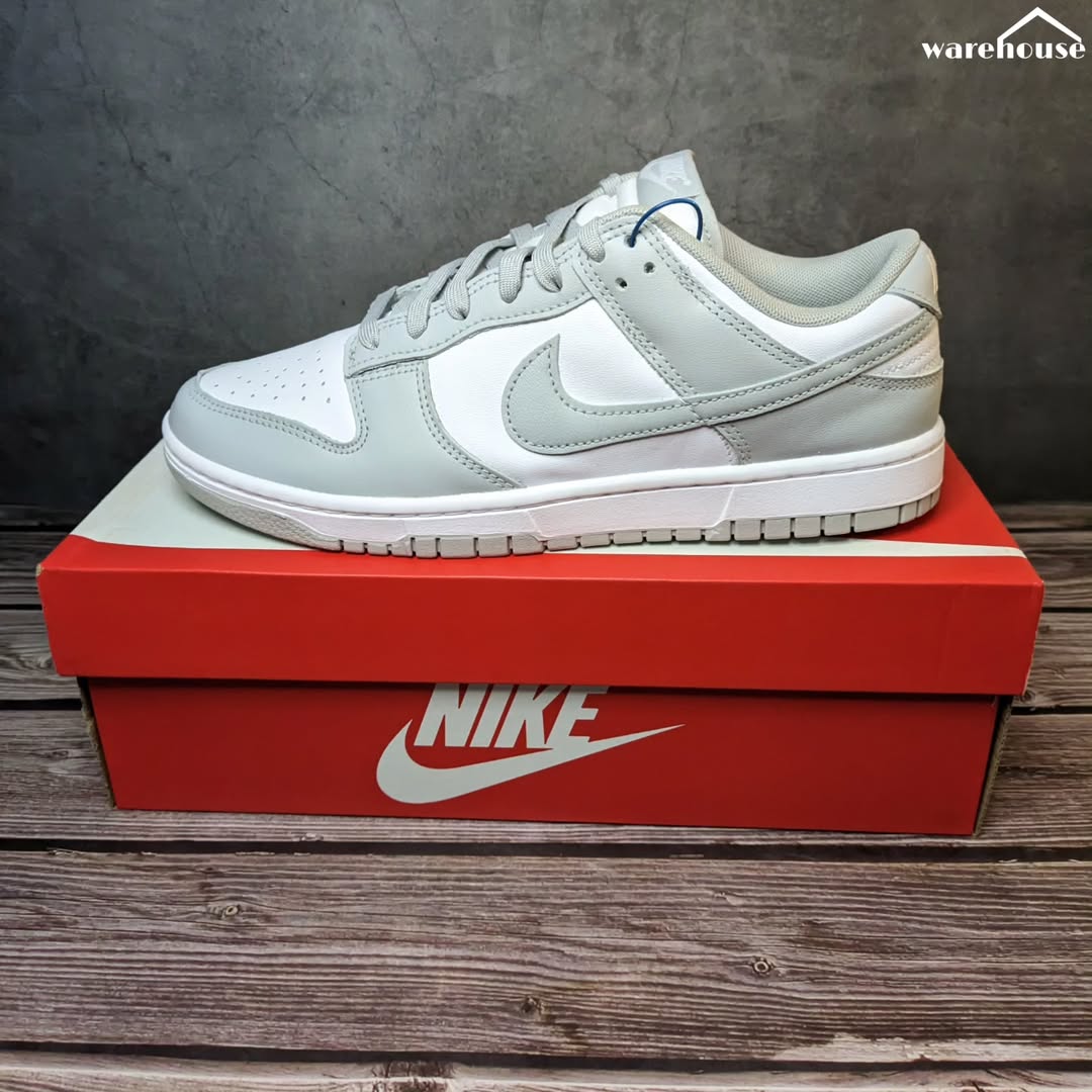 Nike Dunk Low Grey Fog - 8.5US قياس 42