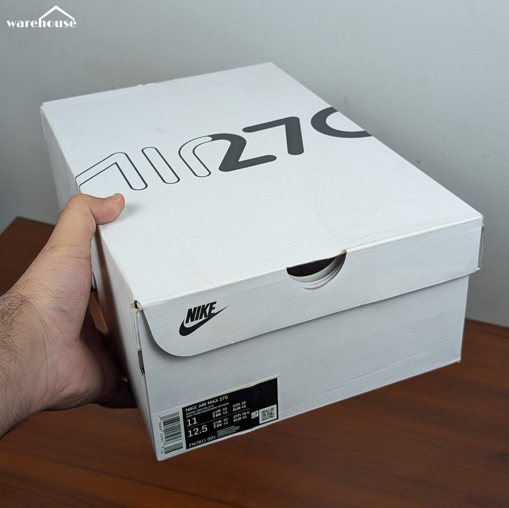 Nike Air Max 270 Multi Swoosh Grey - 11US قياس 45