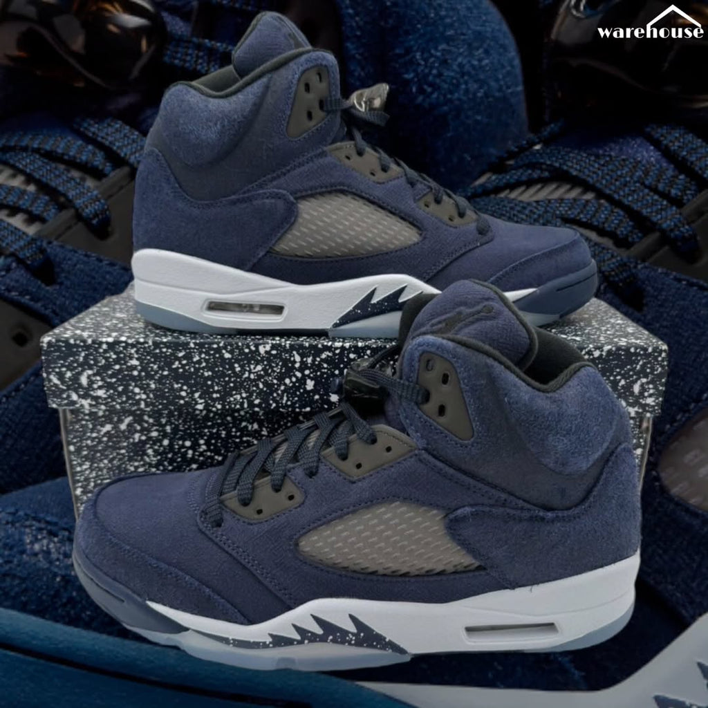 Air Jordan 5 Retro Georgetown Midnight Navy  - 8US قياس 41
