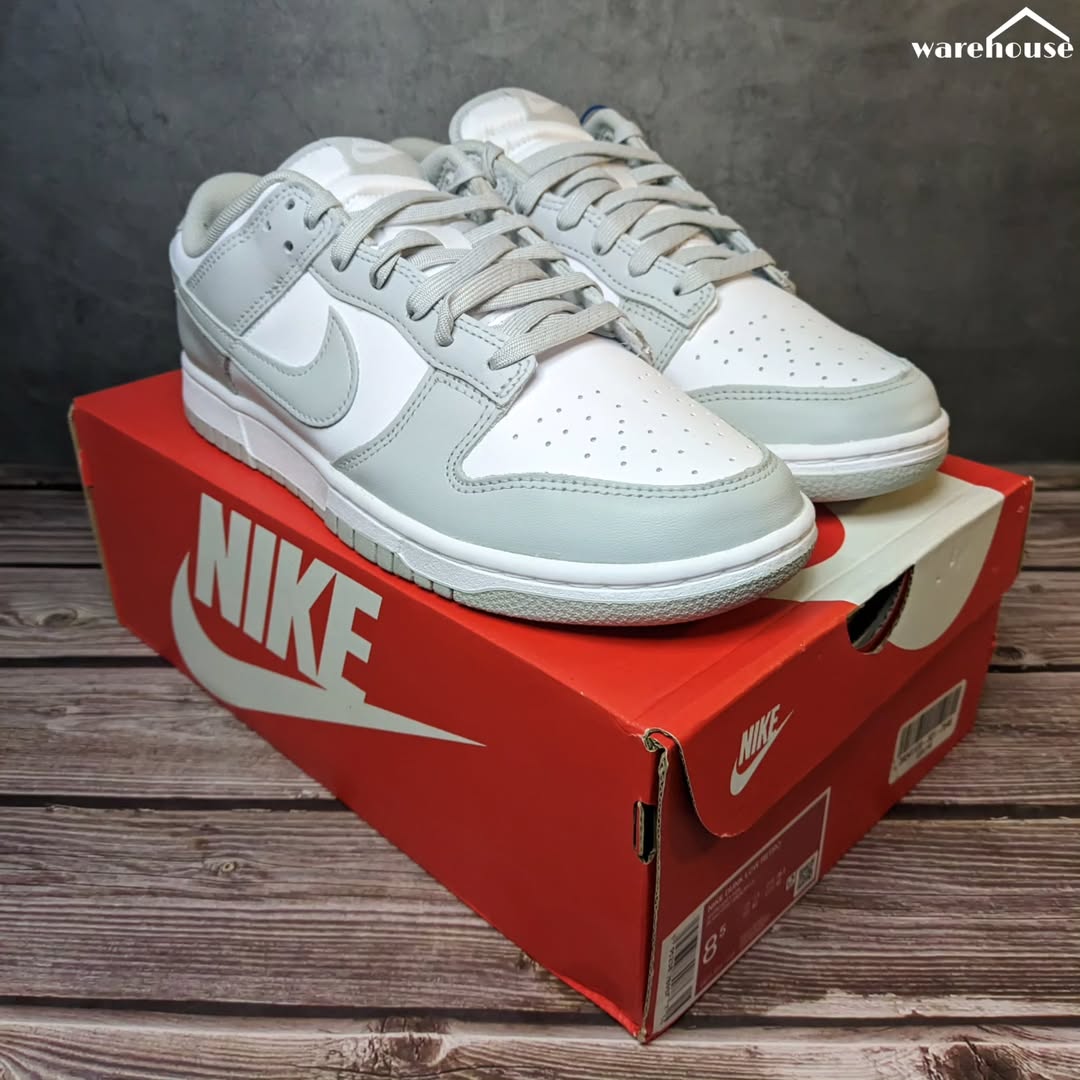 Nike Dunk Low Grey Fog - 8.5US قياس 42